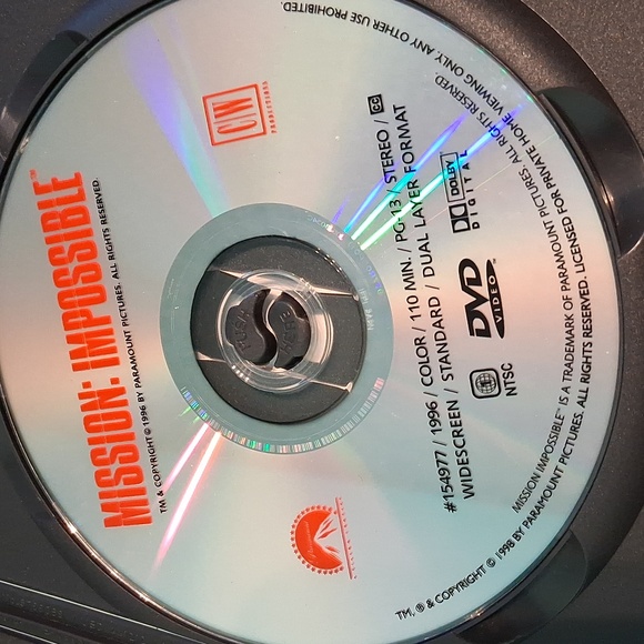 Mission Impossible DVD - Picture 4 of 4